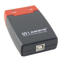 Linksys USB100TX - EtherFast 10/100 USB Network Adapter User Manual