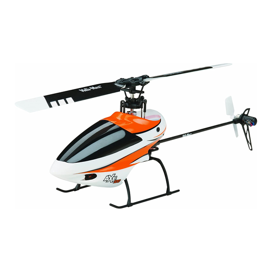 Heli-Max Axe 100 FP 2.4GHz RTF Instruction Manual