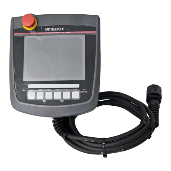 Mitsubishi Electric GT1665HS-VTBD Manual