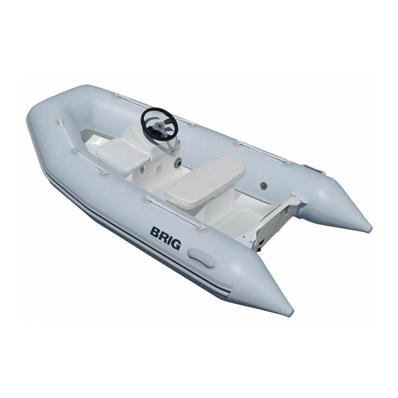 Brig FALCON F330L Inflatable Boat Manuals