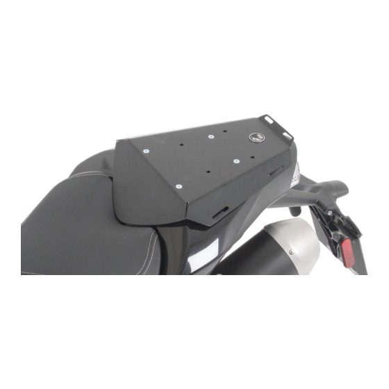 hepco & becker Sportrack 6707548 00 01 Quick Manual
