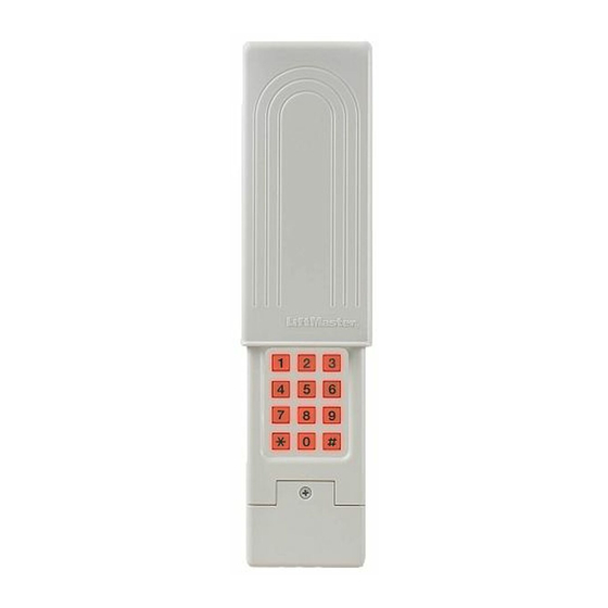 Chamberlain 387LM Quick Start Manual