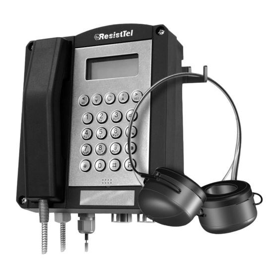 FHF ExResistTel Operating Instructions Manual