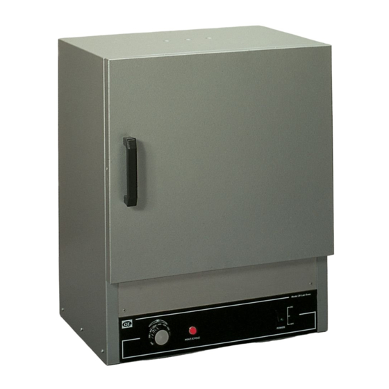 Quincy lab Analog Series Operating Manual