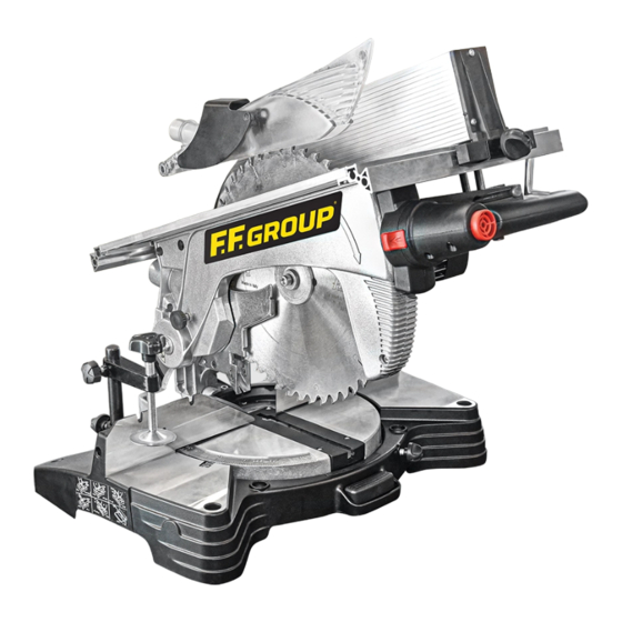 F.F. Group TTMS 305i PRO Table Top Saw Manuals