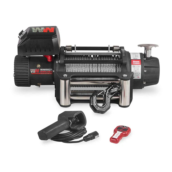 Warrior Winches T110S12 Owner's Manual