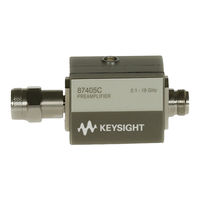 Keysight 87405C Operating And Service Manual