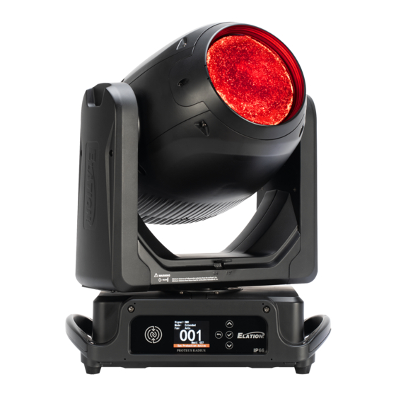 Elation PROTEUS RADIUS User Manual