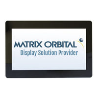 Matrix Orbital HTT101A-IPS-1280800A Hardware Manual