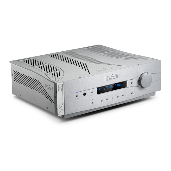 Balanced Audio Technology VK-90 Manuals