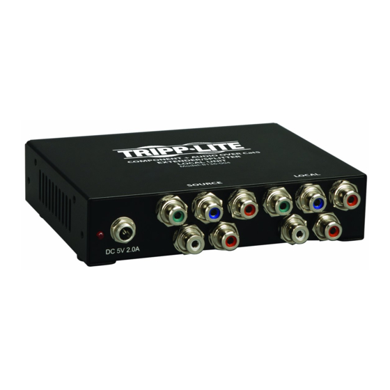 Tripp Lite B136-004 4-Port Video Splitter Manuals