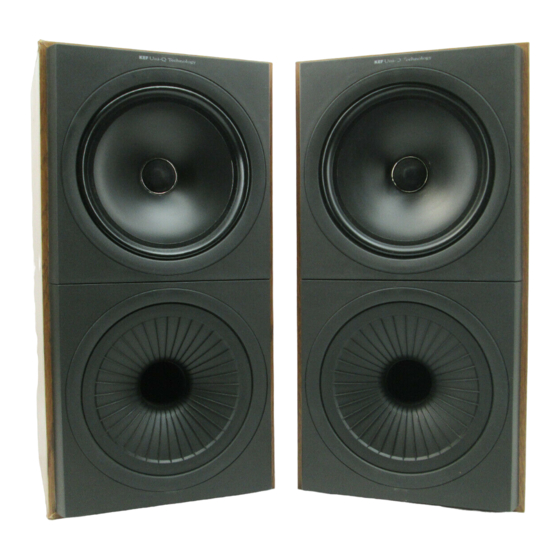 KEF Q60 Installation Instructions Manual