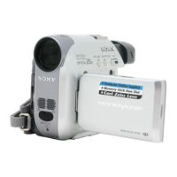 Sony DCR-HC32 - Handycam Camcorder - 20 x Optical Zoom Operating Manual