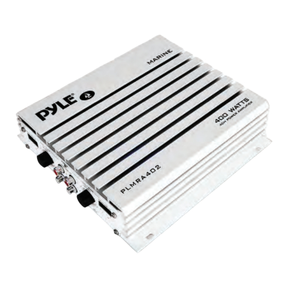 Pyle PLMRA400 User Manual