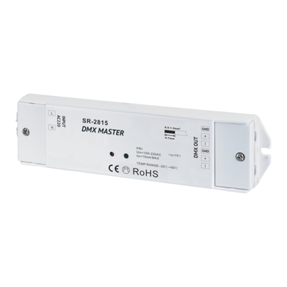 Sunricher SR-2815DMX2 Manual