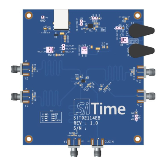 SiTime SiT92114 User Manual