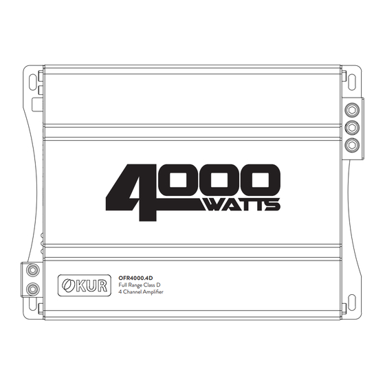 DB Research OKUR OFR2000.1D User Manual