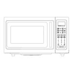 Sanyo Em-z2000s - 1000W 0.9 cu.ft. Mid-Size Microwave Oven Service Manual