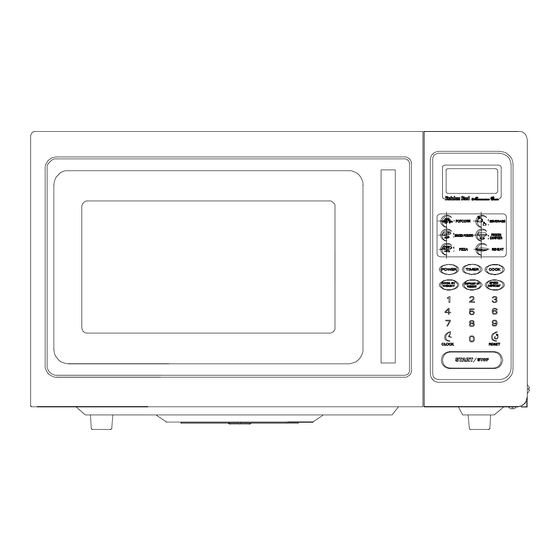 Sanyo Em-z2000s - 1000W 0.9 cu.ft. Mid-Size Microwave Oven Service Manual