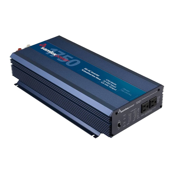 Samlexpower PSE-24125A Owner's Manual