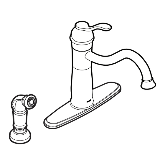 Moen ONE-HANDLE KITCHEN FAUCET Installation Manual