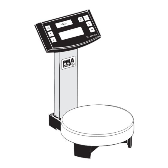 Sartorius PMA 7501-000G Installation Instructions Manual