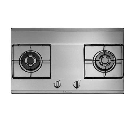 Electrolux EHG7322X Instruction Manual