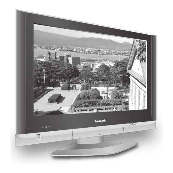 Panasonic TX-32LXD500 Service Manual