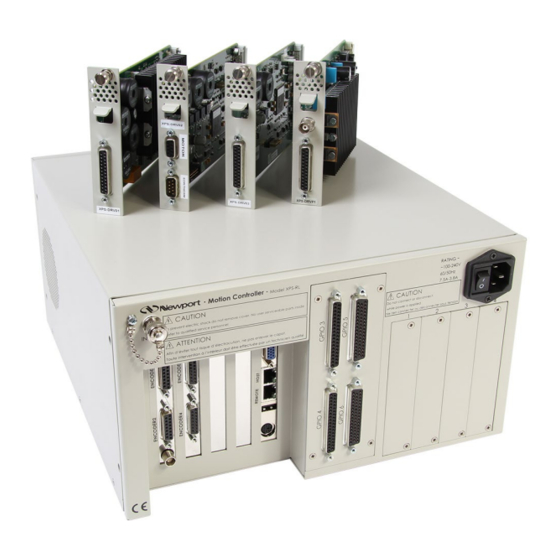 NEWPORT XPSRL CONTROLLER QUICK START MANUAL ManualsLib