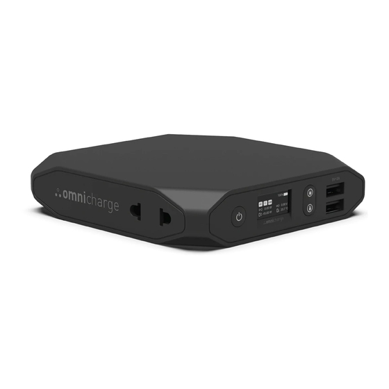 omnicharge Omni 20 Quick Start Manual