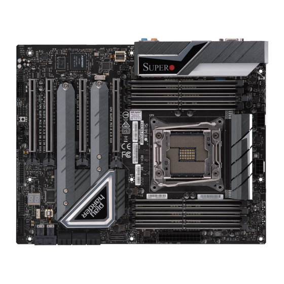 Supermicro C9X299 User Manual