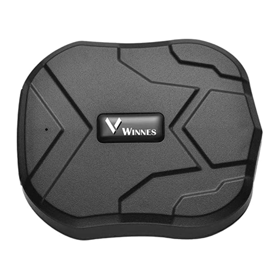 Winnes TK905 Manual