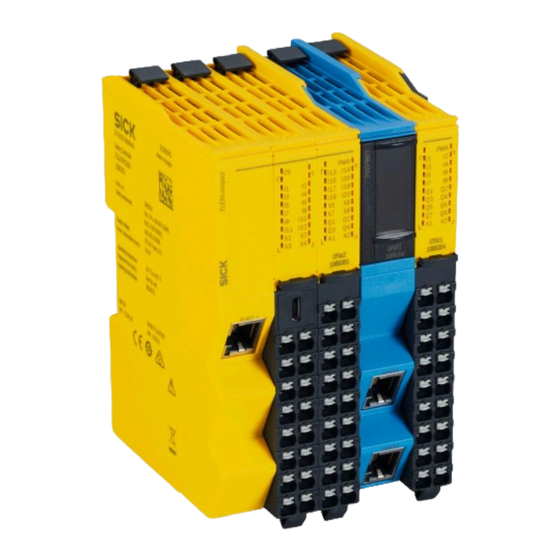 SICK FLX3-CPUC100 Operating Instructions Manual