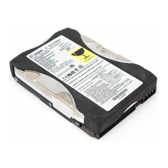 Seagate U Series Installation Manual