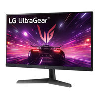 LG UltraGear 27GS60F-B Instructions Manual