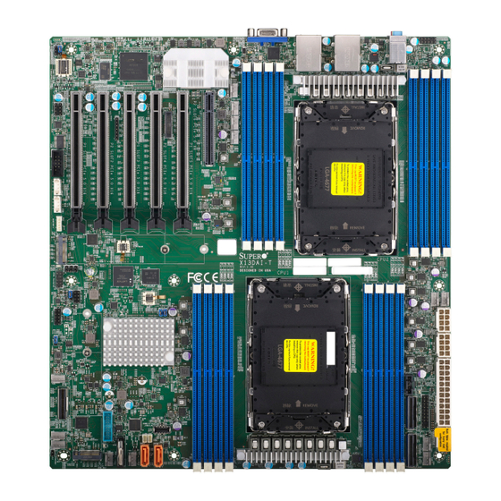 Supermicro X13DAI-T Manuals