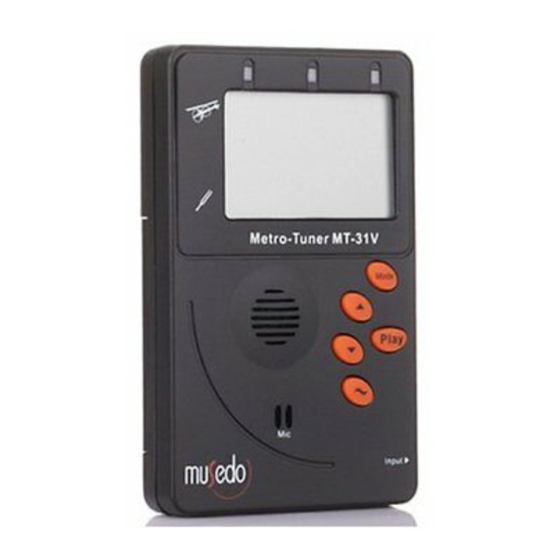Musedo MT-31V Manual