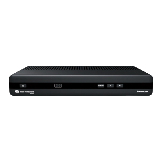 SAGEMCOM DCI85HD KD User Manual