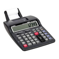 Casio HR-200TEC User Manual