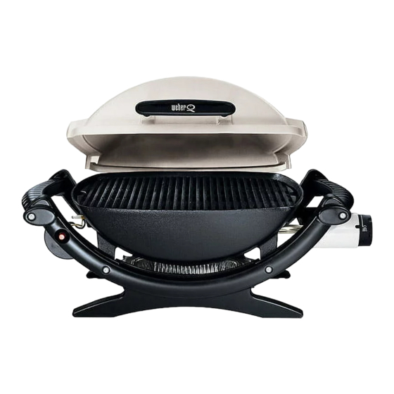 Weber 120 Portable Gas Grill Manuals