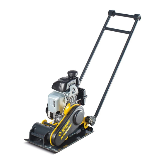 Bomag BVP 10/30 Operating	 Instruction