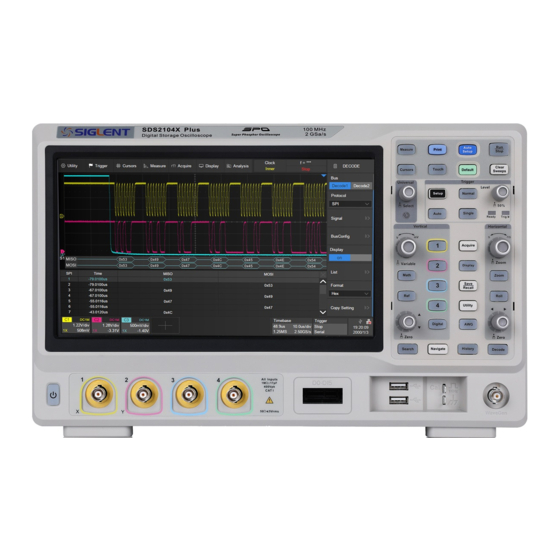 SIGLENT SDS2000X Plus Series Service Manual