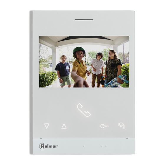 golmar Art 4/G2+ User Manual