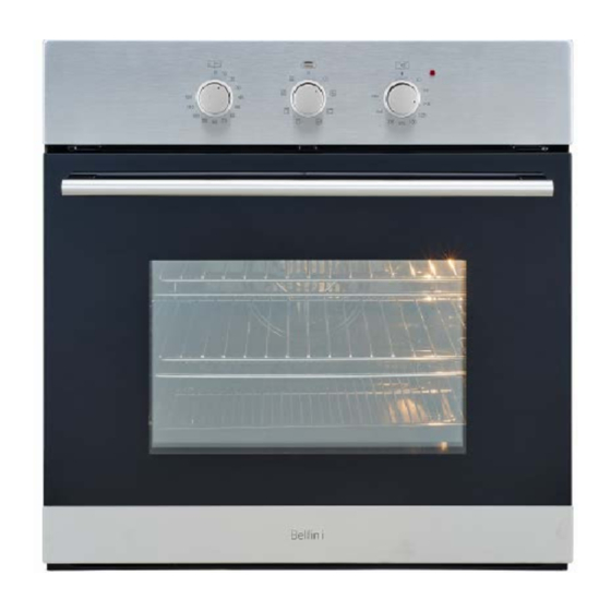 Bellini BOT608X-F Installation And User Manual