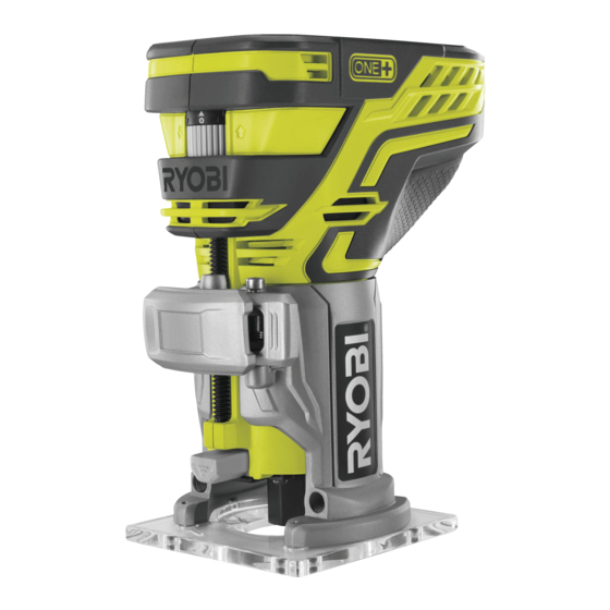 Ryobi R18TR Original Instructions Manual