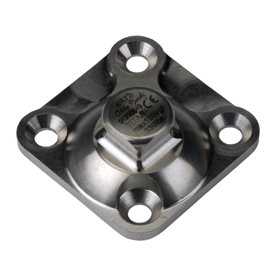 User Manuals: Otto Bock 4R22 Socket Adapter