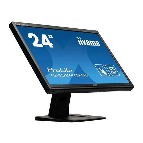 Iiyama ProLite T2452MTS-B5 User Manual