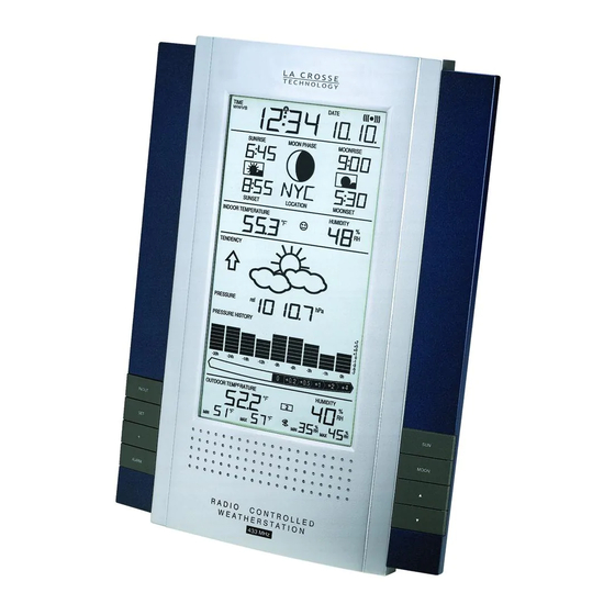 La Crosse Technology WS-8015TWC Manuals