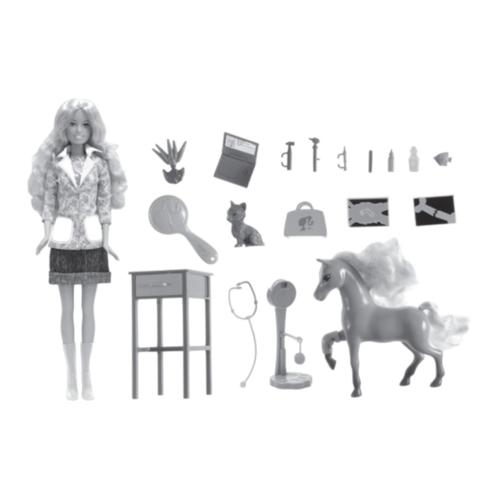 Mattel Barbie N8412-0520 Instructions
