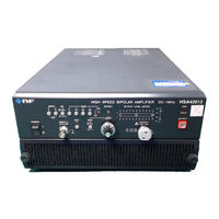 NF HSA42012 Instruction Manual